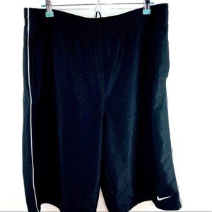 Nike Mens Black Athletic Basketball Shorts Size L